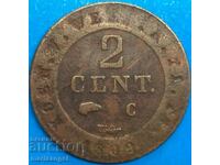 Ιερώνυμος Ναπολέων 1809 2 λεπτά Βεστφαλία Γερμανία