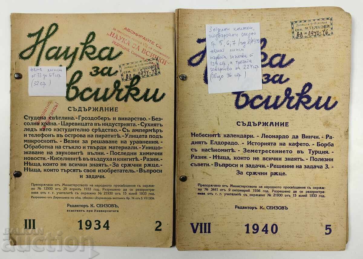 4 SCIENCE FOR ALL KINGDOM OF BULGARIA MAGAZINE 4 SCIENCE FOR ALL KINGDOM OF BULGARIA MAGAZINE