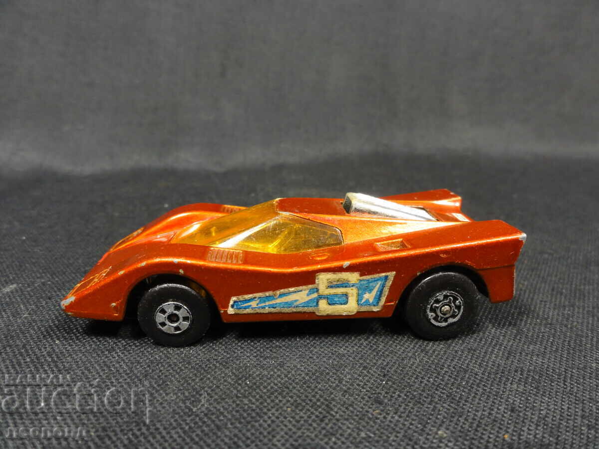 ΠΑΛΙΟ ΡΕΤΡΟ ΜΕΤΑΛΛΙΚΟ ΑΥΤΟΚΙΝΗΤΑΚΙ MATCHBOX ENGLAND HAIRY HUSTLER με τιμή 20.00 BGN | € 10.23