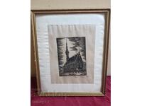 SAHARA GRAPHIC PICTURE FRAME GLASS