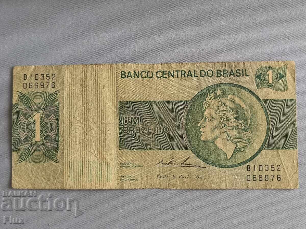 Bancnotă - Brazilia - 1 cruzeiro | 1970 Bancnotă - Brazilia - 1 cruzeiro | 1970
