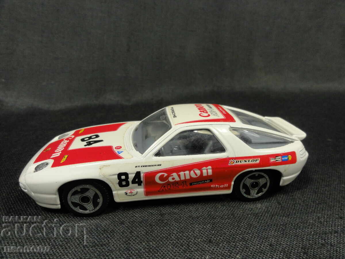OLD RETRO METAL CAR BURAGO ITALY PORSCHE 928 S4 with price 20.00 BGN | € 10.23