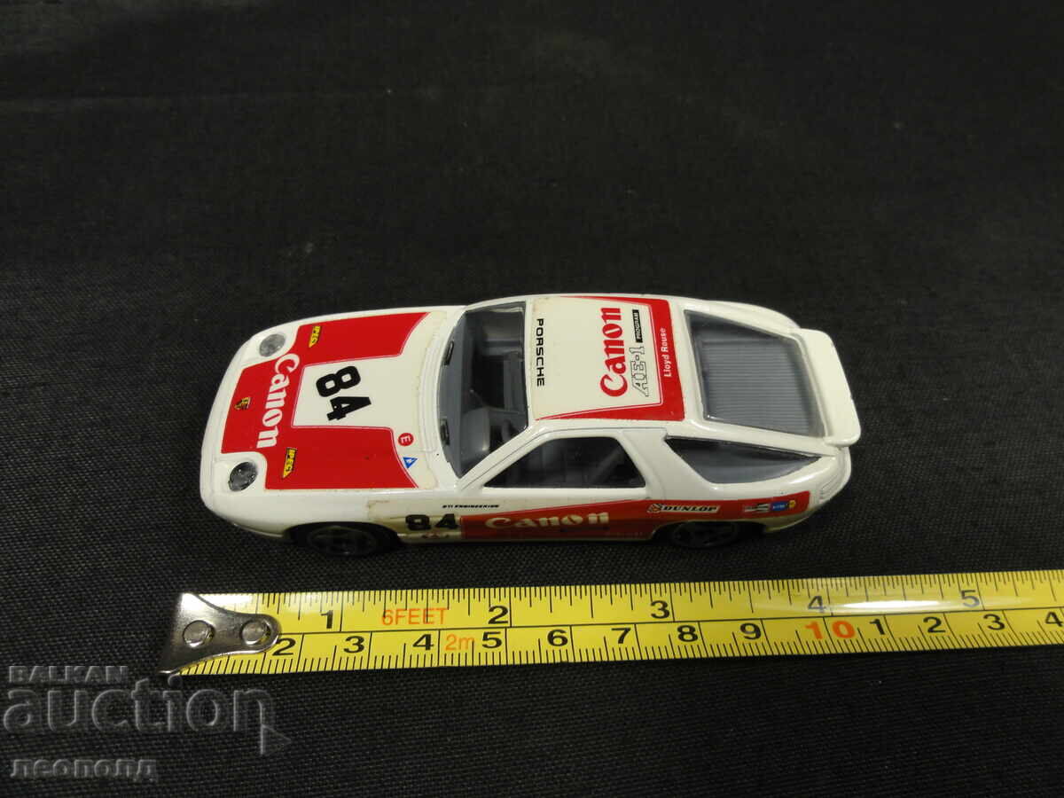 OLD RETRO METAL CAR BURAGO ITALY PORSCHE 928 S4 - 7