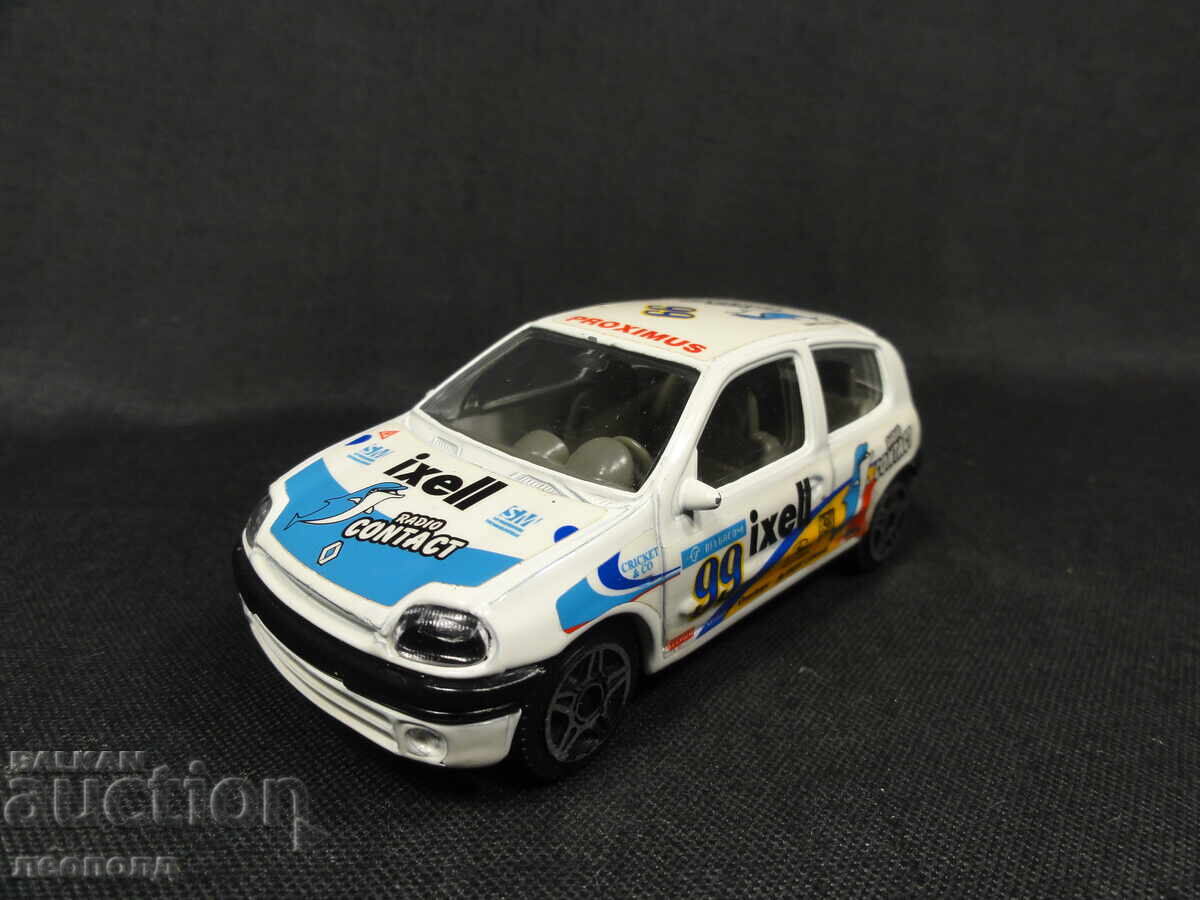 ΠΑΛΑΙΟ ΜΕΤΑΛΛΙΚΟ ΡΕΤΡΟ ΑΥΤΟΚΙΝΗΤΟ BURAGO ITALY RENAULT CLIO