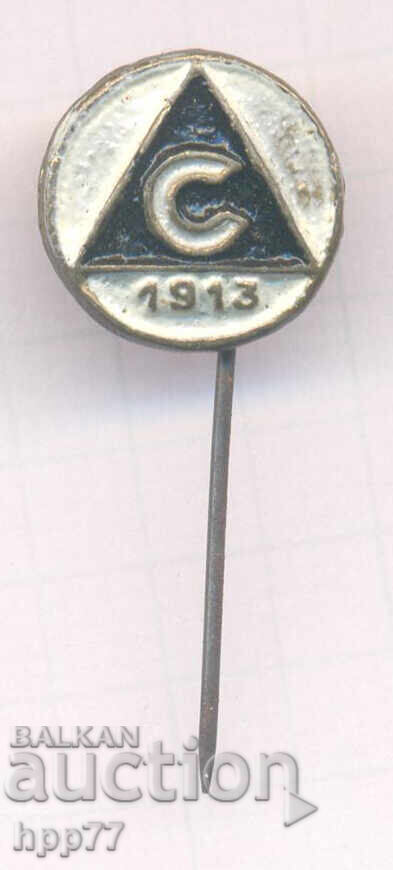 Σπάνιο παλιό ποδοσφαιρικό σήμα ΣΛΑΒΙΑ Σπάνιο παλιό ποδοσφαιρικό σήμα ΣΛΑΒΙΑ