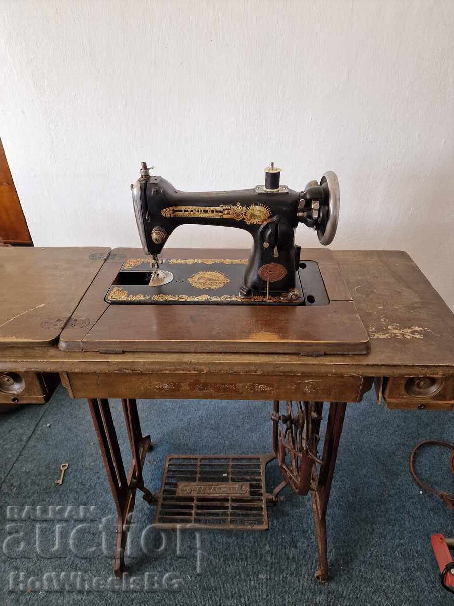 Typical Foot-Operated Sewing Machine with price 99.99 BGN | € 51.12