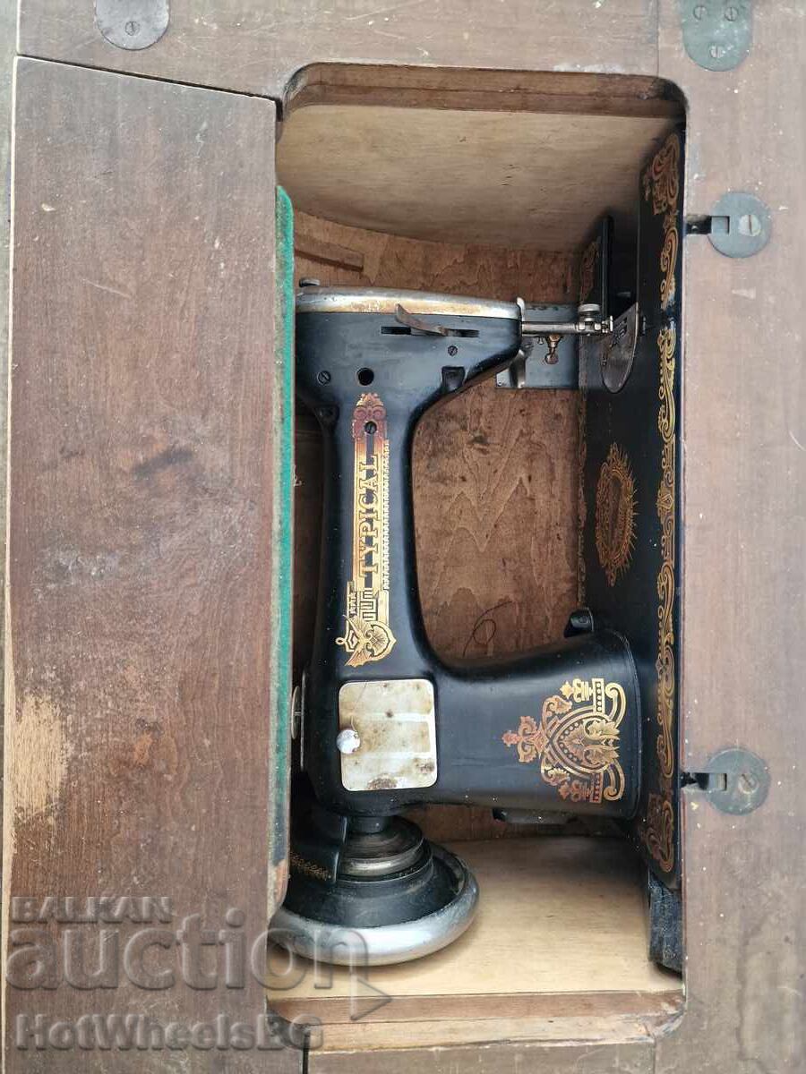 Typical Foot-Operated Sewing Machine - 7