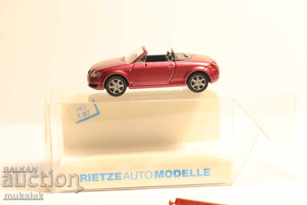 RIETZE H0 1/87 AUDI TT MODEL CAR TOY with price 15.00 BGN | € 7.67