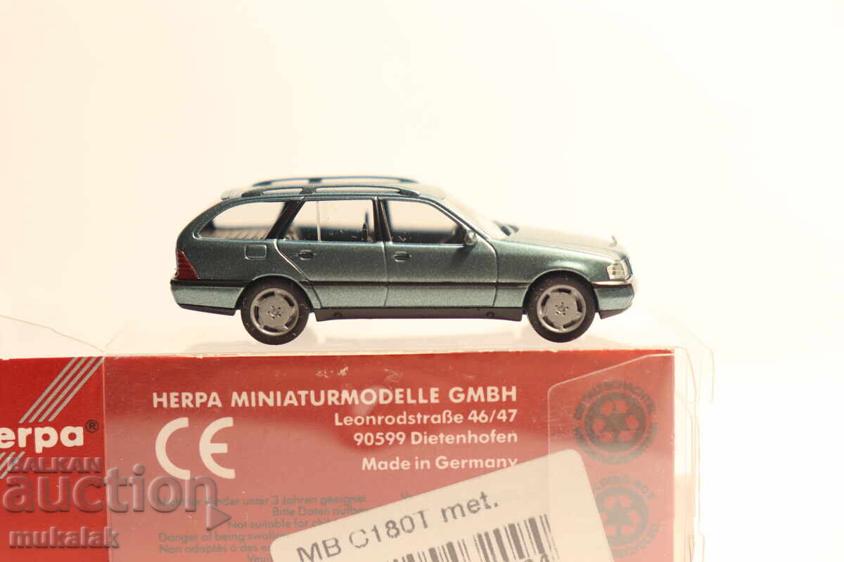 HERPA H0 1/87 MERCEDES BENZ C MODEL CAR TOY - 6