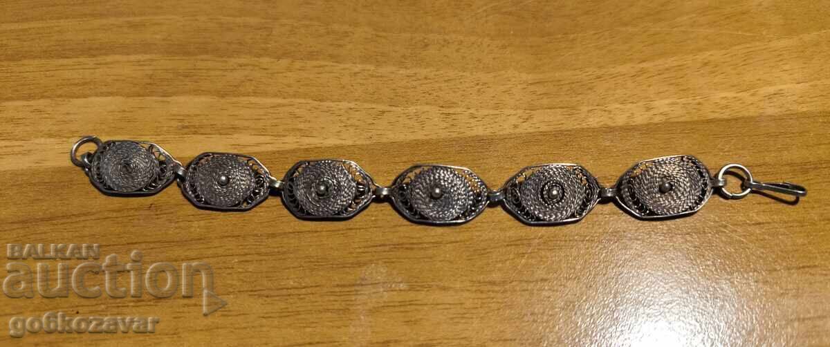 Δημοπρασία ΠΑΛΙΟ ΑΣΗΜΕΝΙΟ ΒΡΑΧΙΟΛΙ ΦΙΛΙΓΡΑΝ ΜΝ, ΥΨΗΛΗΣ ΚΑΘΑΡΟΤΗΤΑΣ!