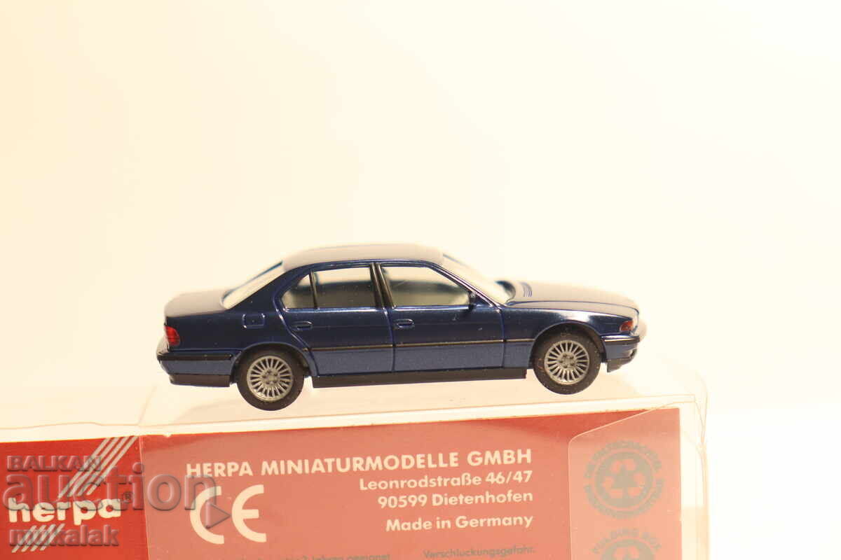 HERPA H0 1/87 BMW 7 MODEL CAR TOY - 5
