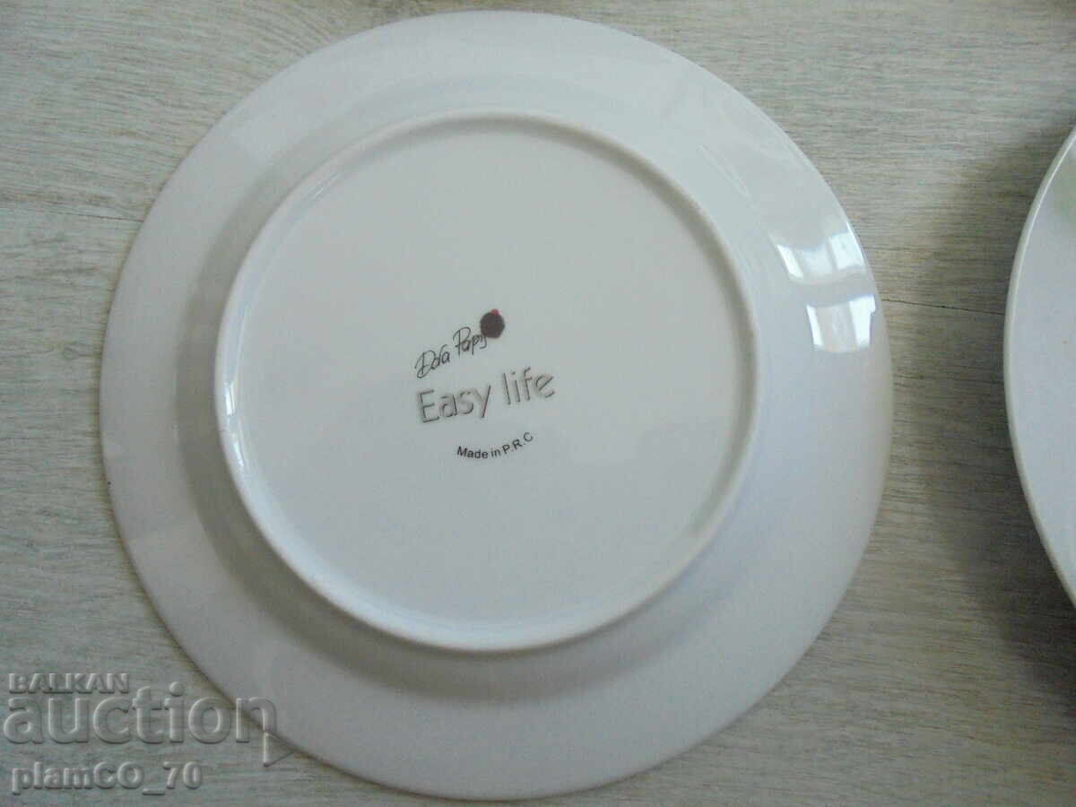 Delivery of №8211 Porcelain plates - Easy Life - set of 4