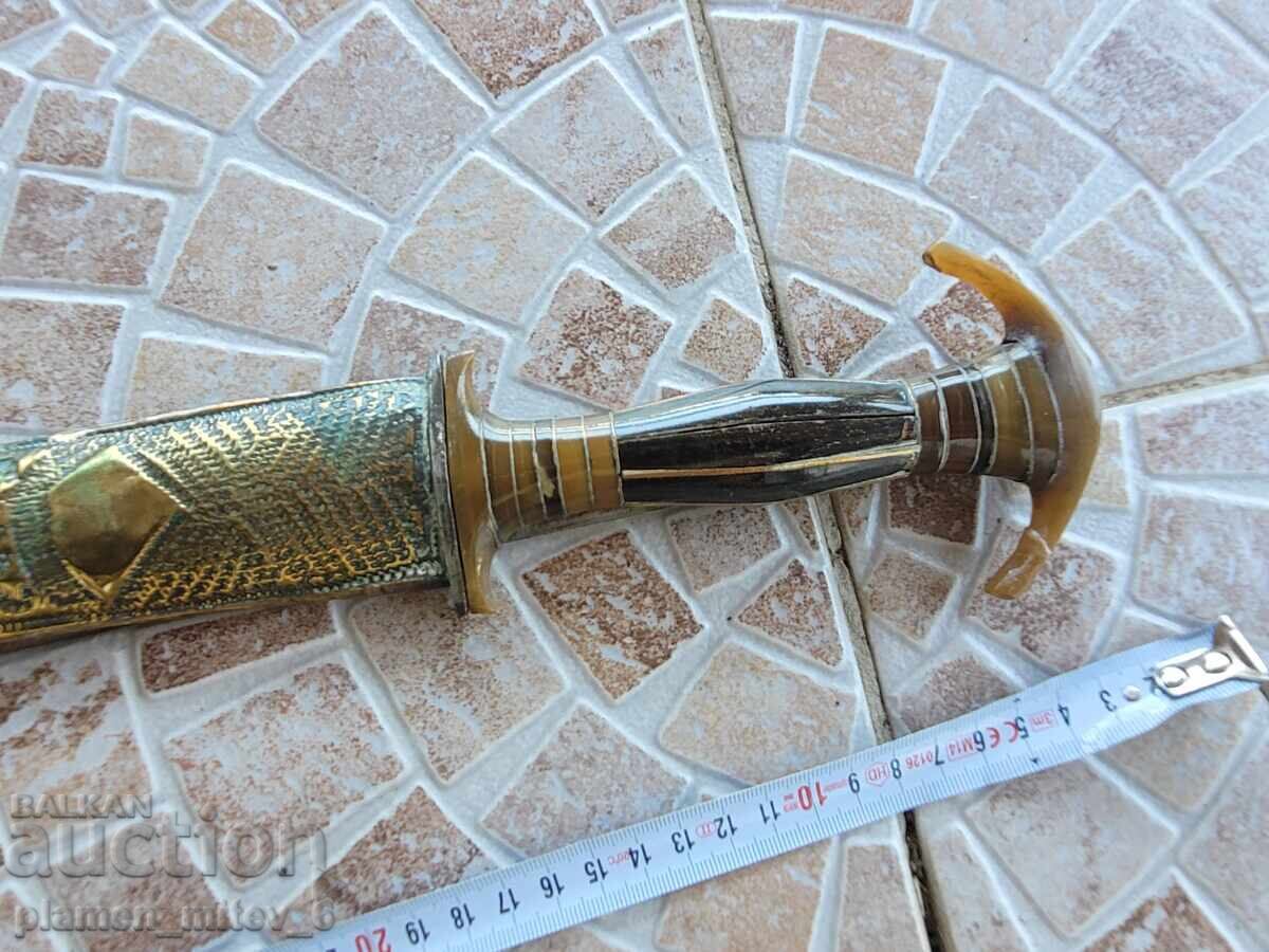 Sabie, palaș, cuțit, sabie, sabie siriană scurtă cu preț 310.00 BGN | € 158.50