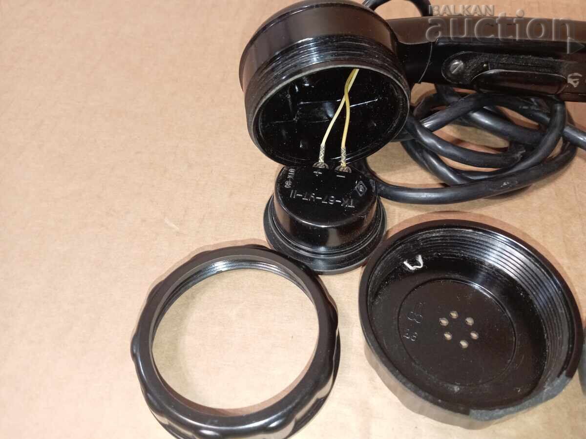 Auction  robust bakelite handset TAP field telephone USSR USSR