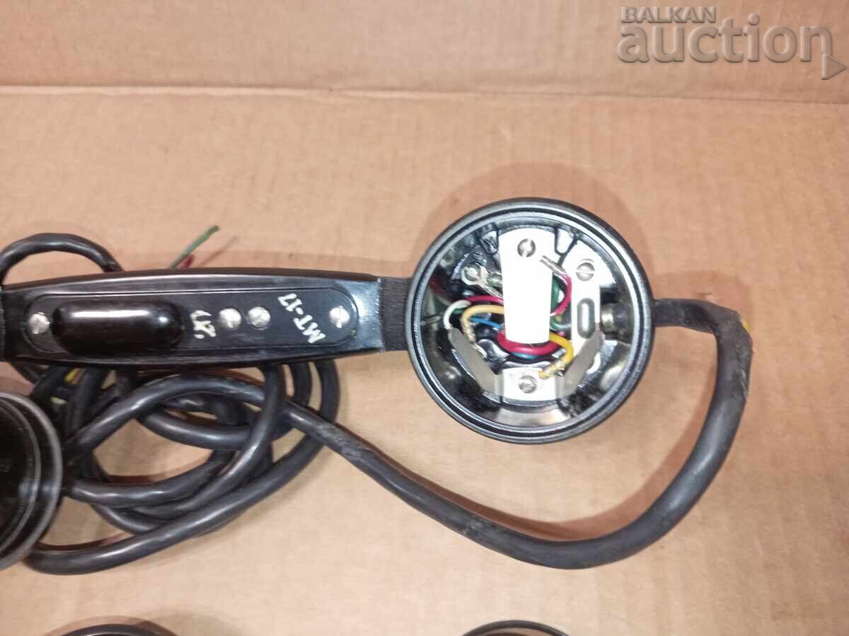 Delivery of robust bakelite handset TAP field telephone USSR USSR