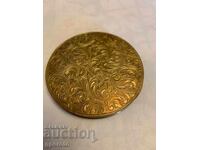 Όμορφη παλιά μπρούτζινη πούδρα - Βασίλειο της Βουλγαρίας