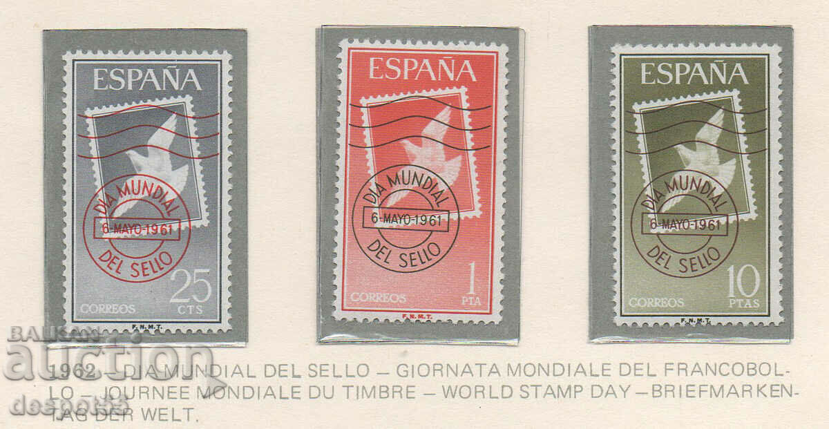 1961. Ισπανία. Ημέρα της γραμματόσημου 1961. Ισπανία. Ημέρα της γραμματόσημου