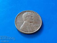 *$*Y*$* ΗΠΑ 1 ΛΕΠΤΟ 1944 Χωρίς Γράμμα - ΑΡΙΣΤΗ *$*Y*$*