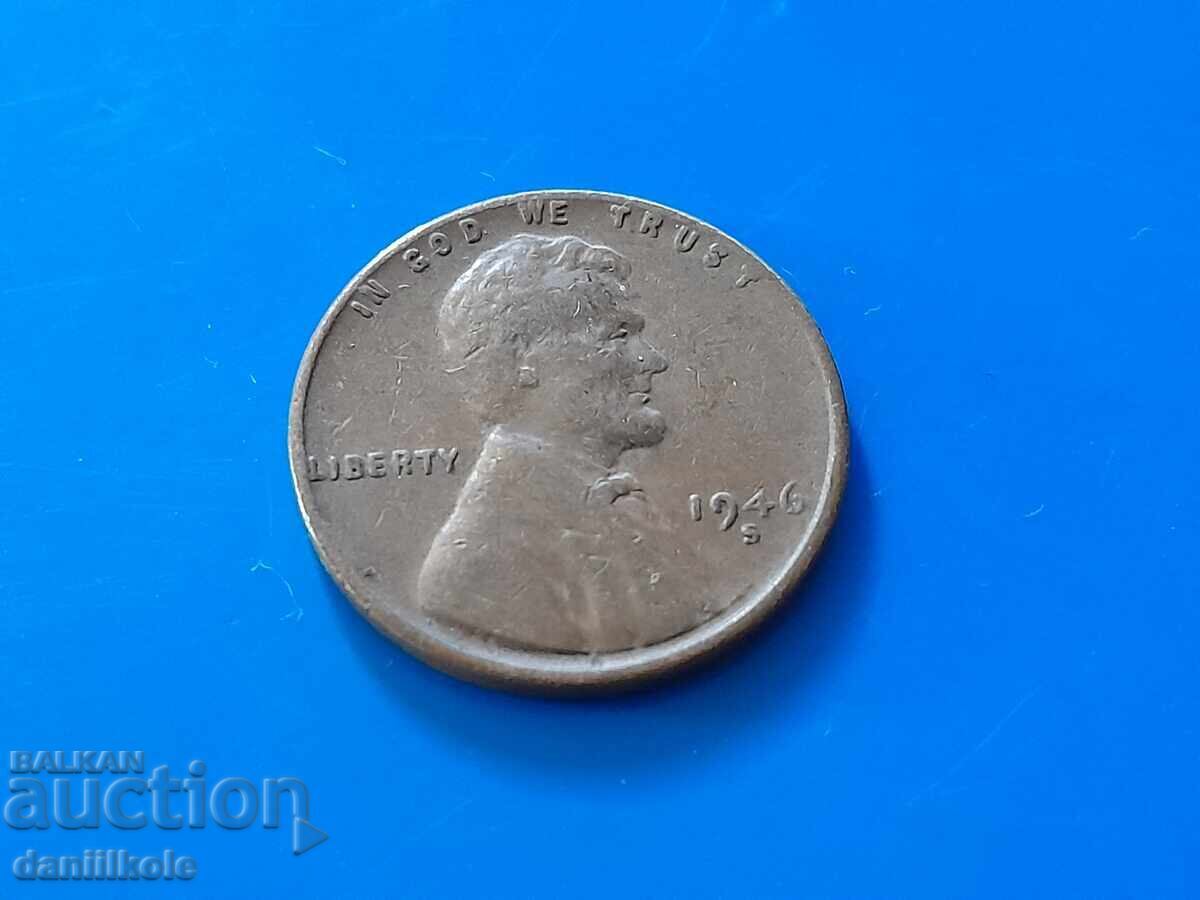 Δημοπρασία *$*Y*$* ΗΠΑ 1 ΛΕΠΤΟ 1946 Γράμμα S - ΑΡΙΣΤΗ *$*Y*$* Δημοπρασία *$*Y*$* ΗΠΑ 1 ΛΕΠΤΟ 1946 Γράμμα S - ΑΡΙΣΤΗ *$*Y*$*