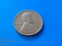 *$*Y*$* САЩ 1 ЦЕНТ 1946 Буква S - ОТЛИЧНА *$*Y*$*