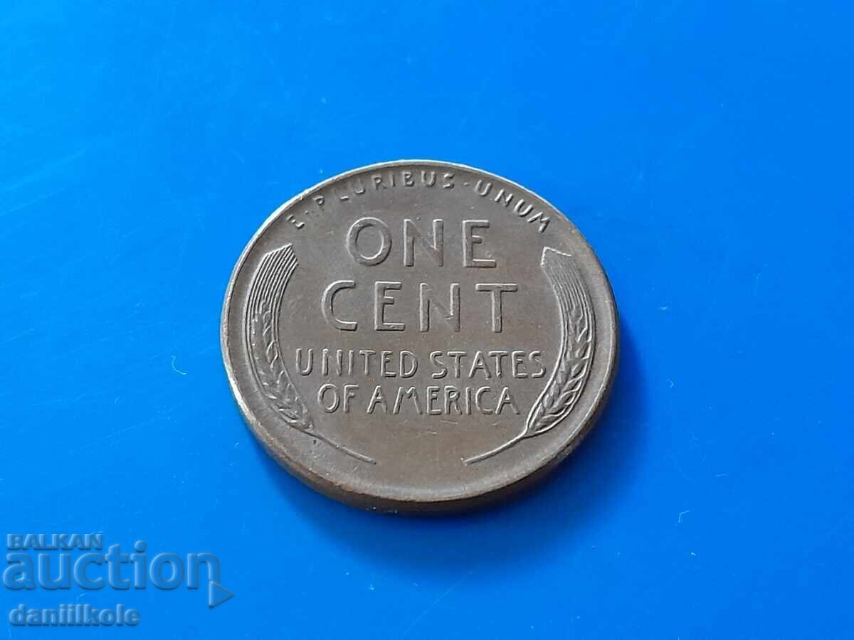 *$*Y*$* SUA 1 CENT 1951 Fără Literă - EXCELENTĂ *$*Y*$* - 6