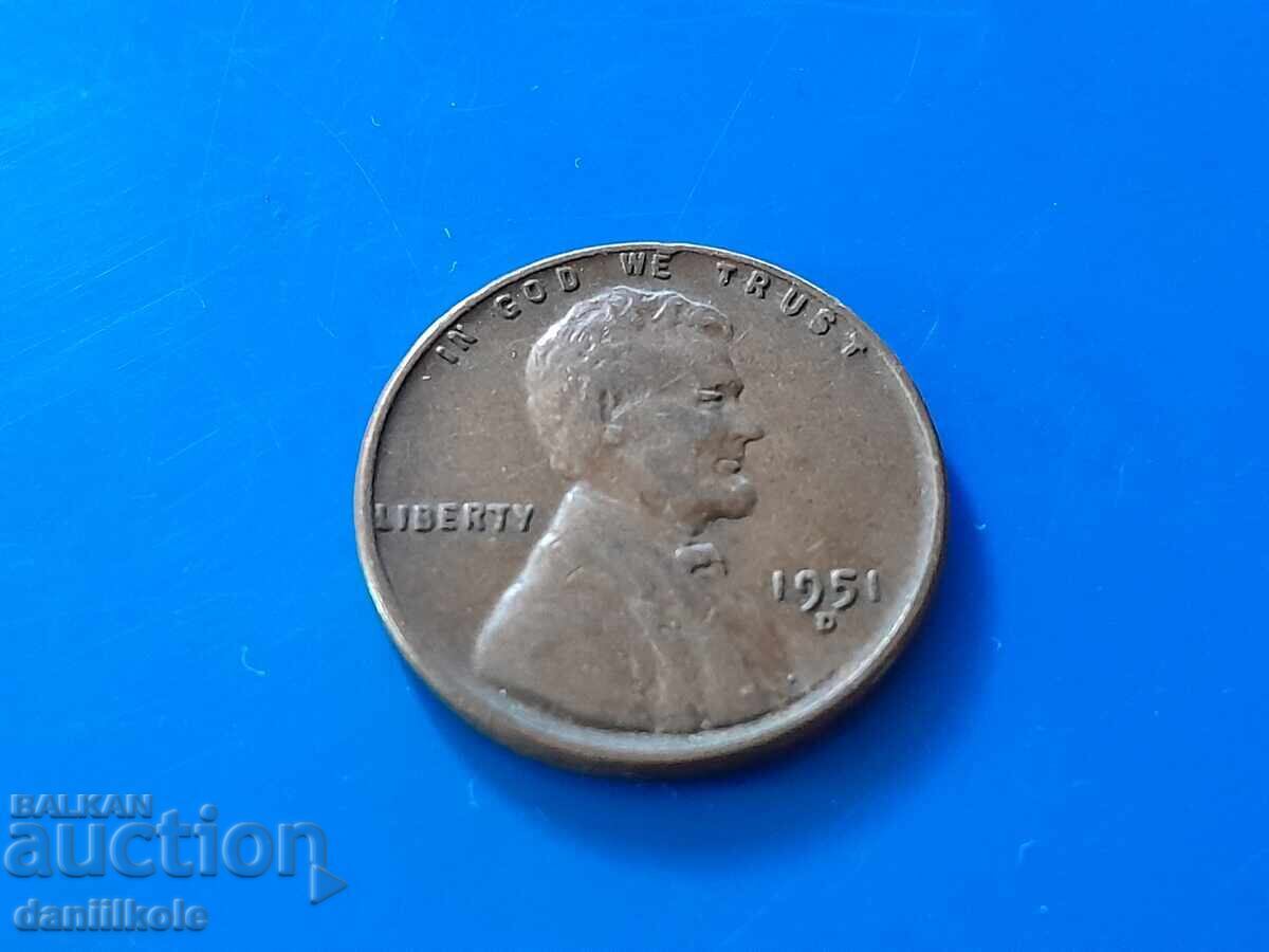 *$*Y*$* ΗΠΑ 1 ΛΕΠΤΟ 1951 Γράμμα D - ΑΡΙΣΤΗ *$*Y*$* με τιμή 3.89 BGN | € 1.99 *$*Y*$* ΗΠΑ 1 ΛΕΠΤΟ 1951 Γράμμα D - ΑΡΙΣΤΗ *$*Y*$* με τιμή 3.89 BGN | € 1.99