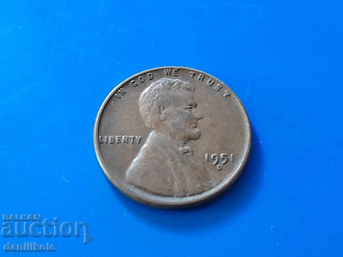 Παράδοση *$*Y*$* ΗΠΑ 1 ΛΕΠΤΟ 1951 Γράμμα D - ΑΡΙΣΤΗ *$*Y*$* Παράδοση *$*Y*$* ΗΠΑ 1 ΛΕΠΤΟ 1951 Γράμμα D - ΑΡΙΣΤΗ *$*Y*$*