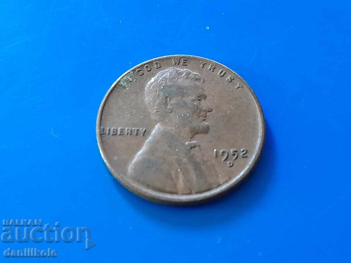 Παράδοση *$*Y*$* ΗΠΑ 1 ΛΕΠΤΟ 1952 Γράμμα D - ΑΡΙΣΤΗ *$*Y*$* Παράδοση *$*Y*$* ΗΠΑ 1 ΛΕΠΤΟ 1952 Γράμμα D - ΑΡΙΣΤΗ *$*Y*$*