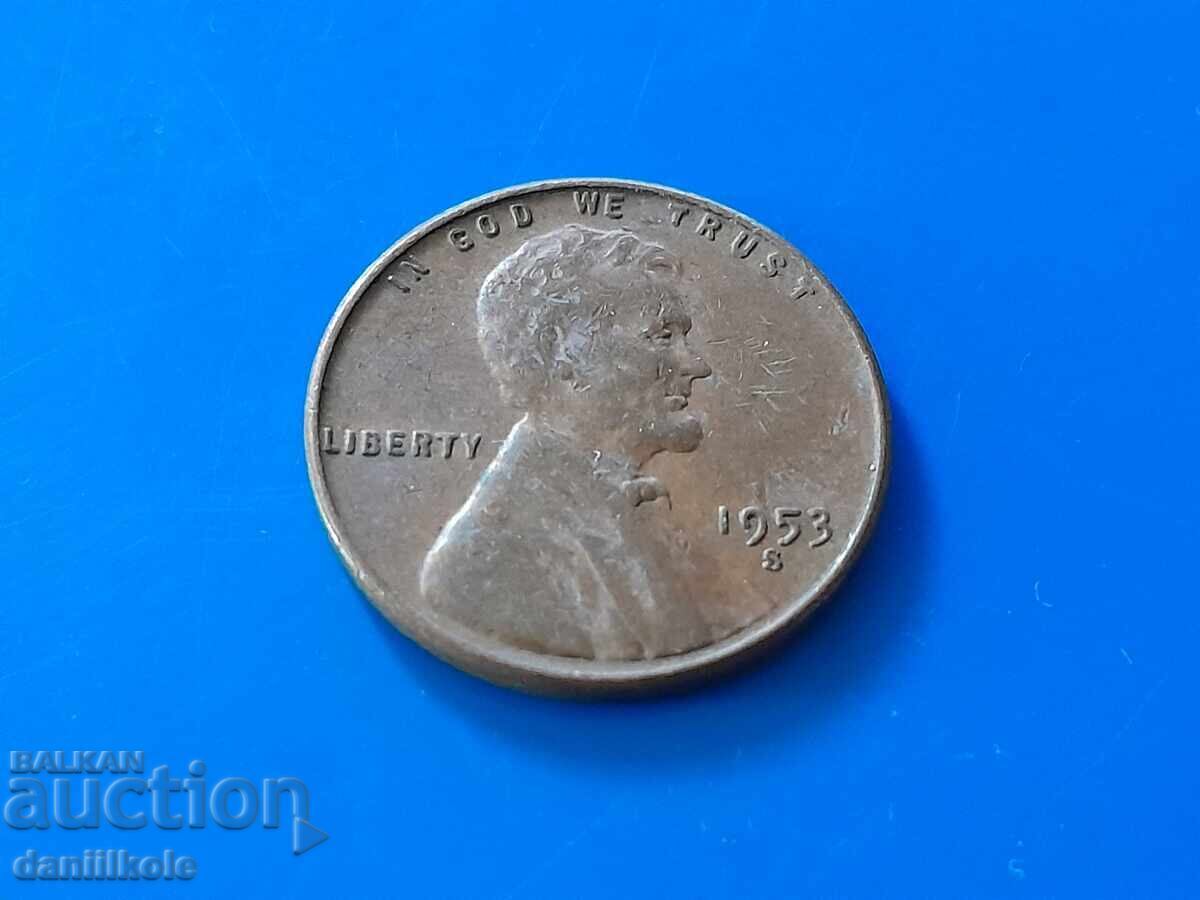 *$*Y*$* ΗΠΑ 1 ΣΕΝΤ 1953 Γράμμα S - ΑΡΙΣΤΗ *$*Y*$* με τιμή 9.58 BGN | € 4.90