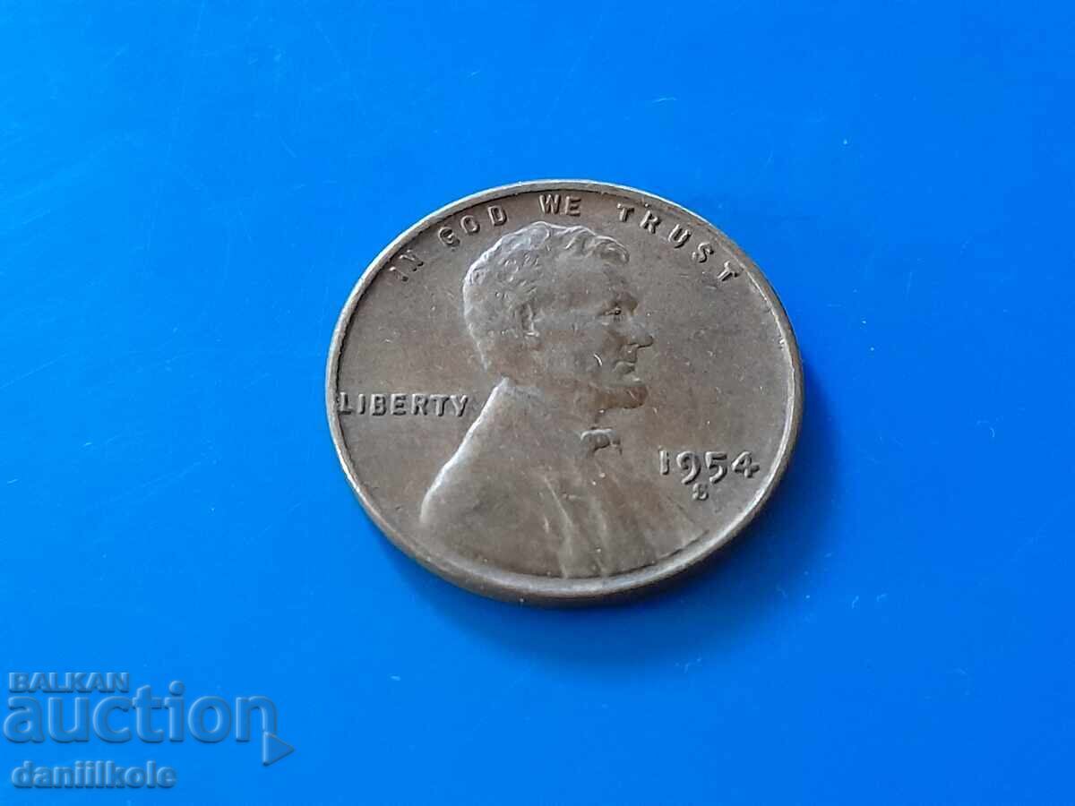 *$*Y*$* ΗΠΑ 1 ΛΕΠΤΟ 1954 Γράμμα S - ΑΡΙΣΤΟ *$*Y*$* με τιμή 9.58 BGN | € 4.90