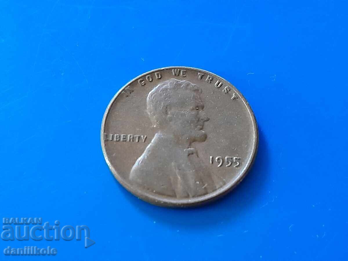 Δημοπρασία *$*Y*$* ΗΠΑ 1 ΛΕΠΤΟ 1955 Χωρίς Γράμμα - ΑΡΙΣΤΗ *$*Y*$* Δημοπρασία *$*Y*$* ΗΠΑ 1 ΛΕΠΤΟ 1955 Χωρίς Γράμμα - ΑΡΙΣΤΗ *$*Y*$*