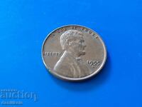 *$*Y*$* САЩ 1 ЦЕНТ 1955 Буква D - ОТЛИЧНА *$*Y*$*
