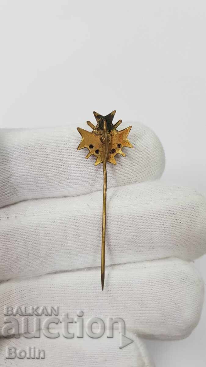 Аукцион Топ качество на царски знак, значка на запасните офицери