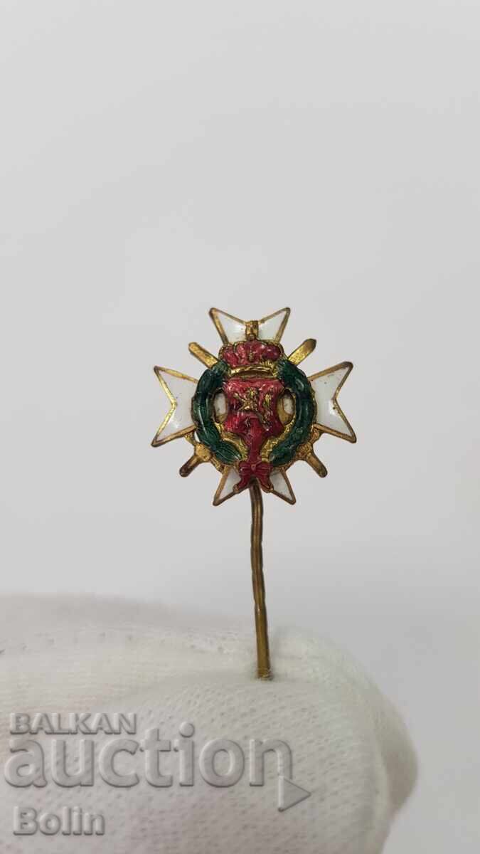 Топ качество на царски знак, значка на запасните офицери - 6