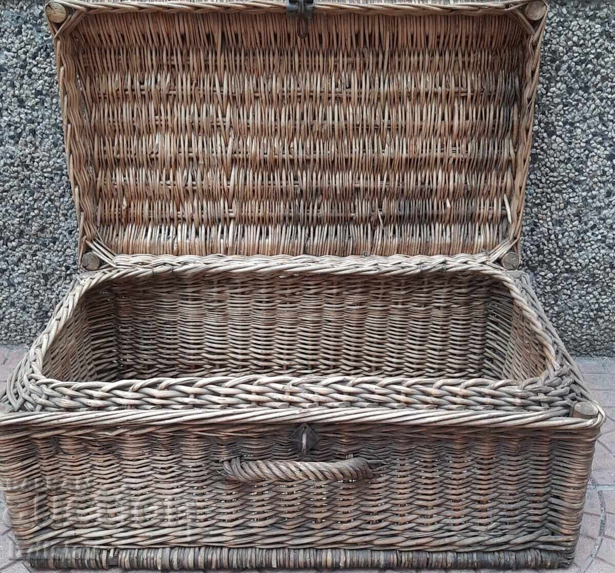 Old hand-knitted suitcase with price 100.00 BGN | € 51.13 Old hand-knitted suitcase with price 100.00 BGN | € 51.13