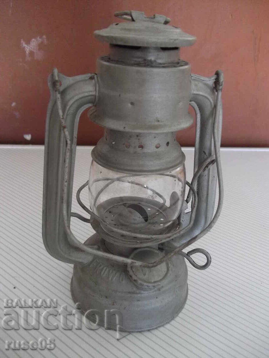 Lantern "FROWO - No. 50-GDR" gas windproof German from the USSR - 6