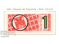 1970. Cehoslovacia. Ziua timbrului poștal.