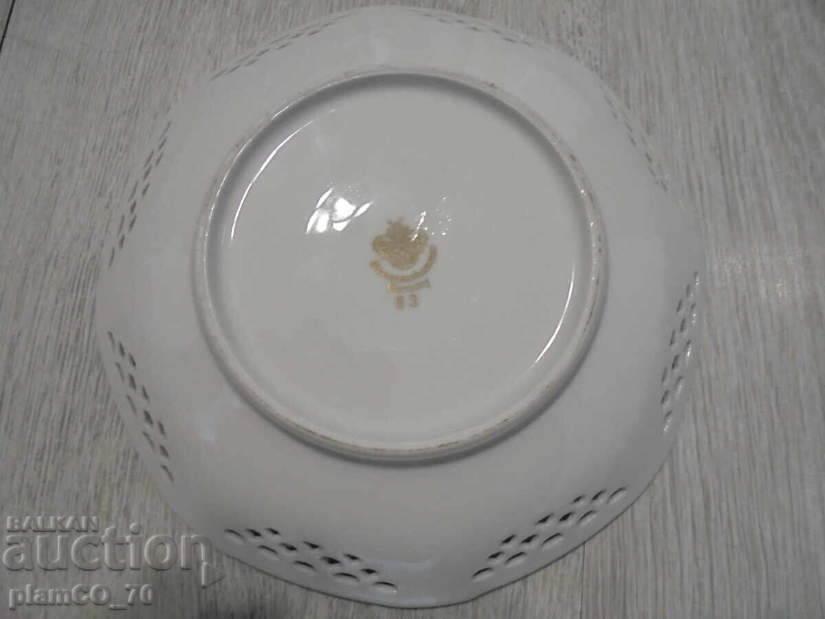 Παράδοση №*8215 παλιά πορσελάνινη πιατέλα / πίνακας - Schrvarzenhammer