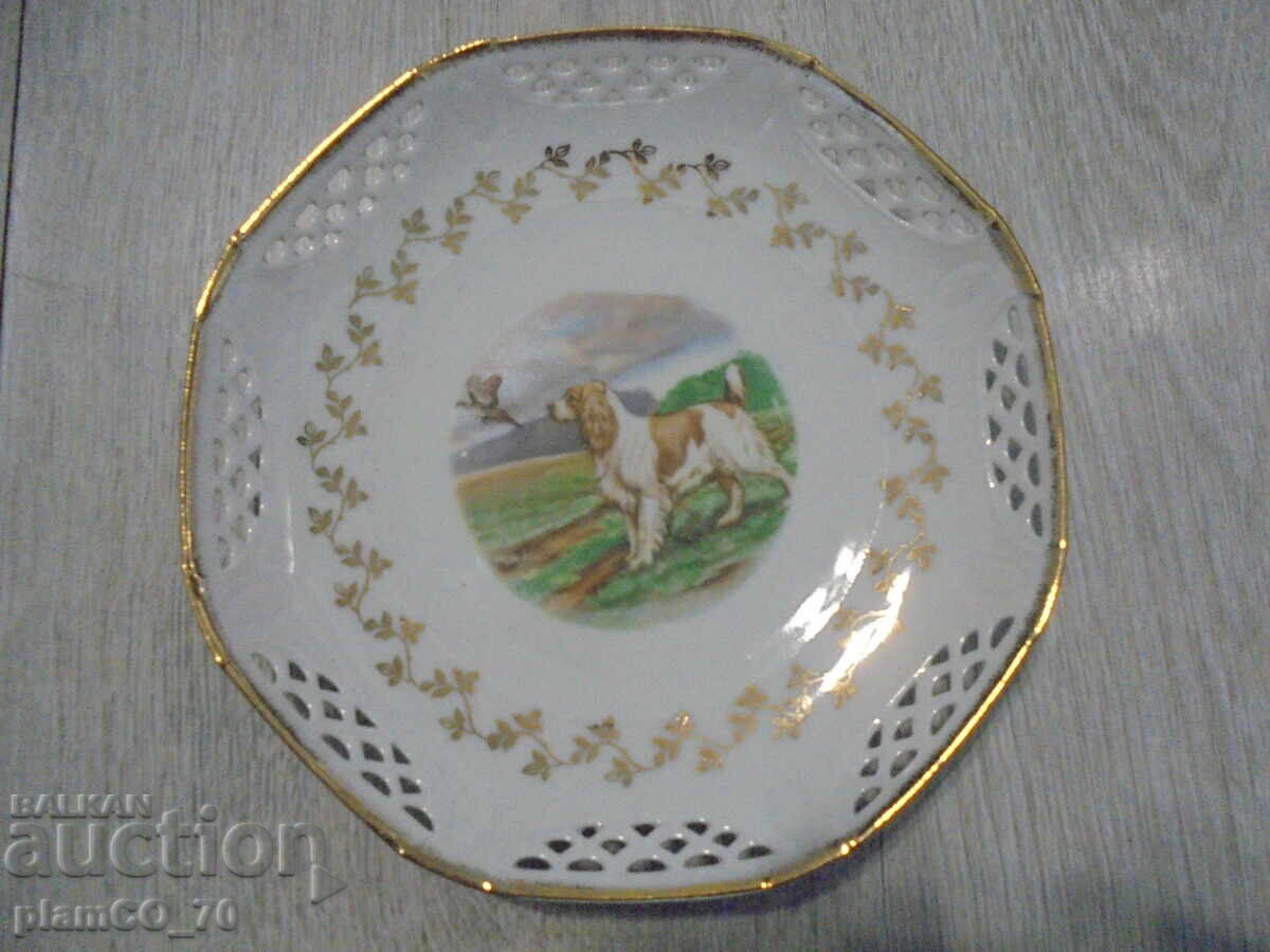 №*8215 παλιά πορσελάνινη πιατέλα / πίνακας - Schrvarzenhammer