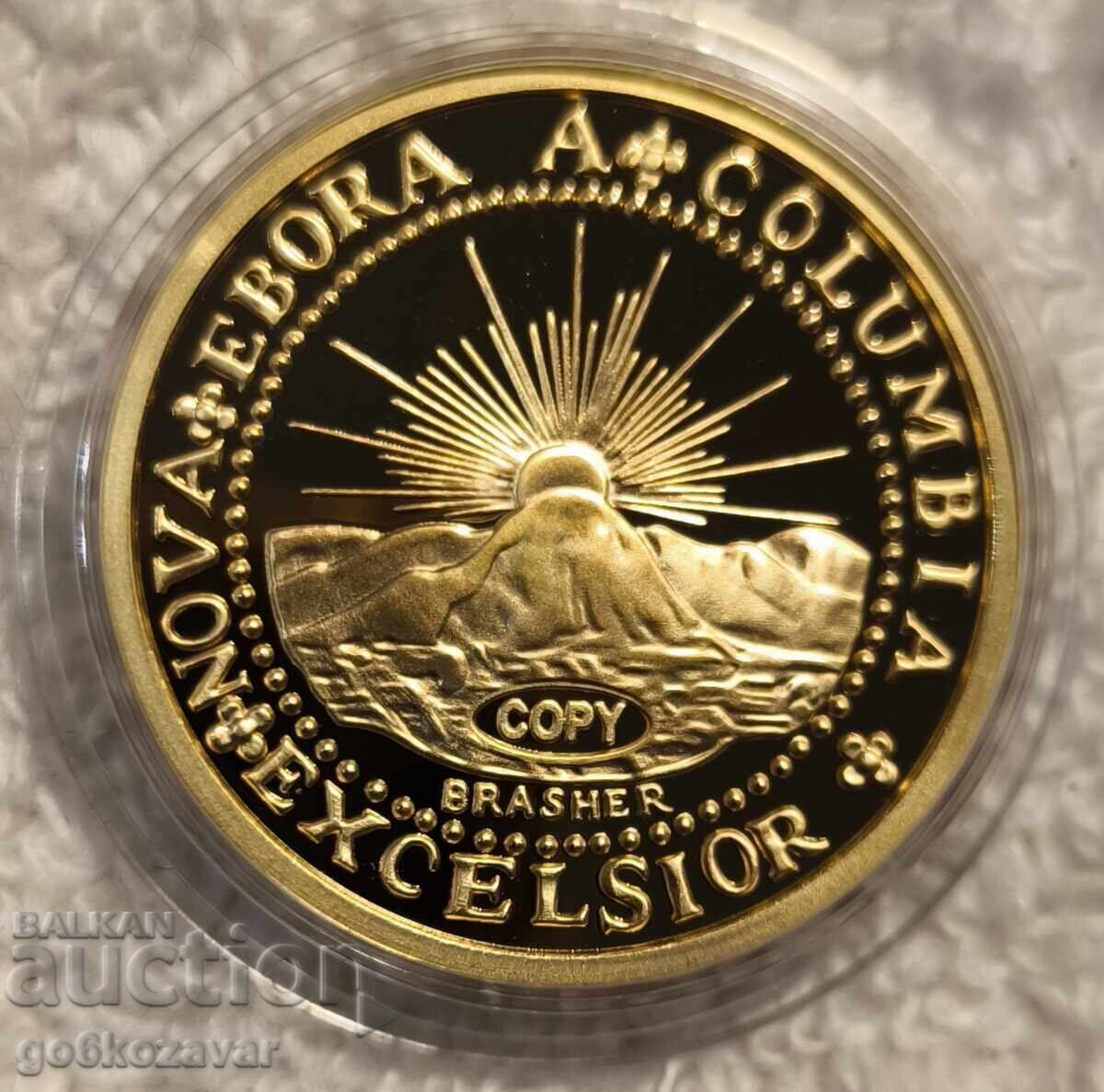 Μπρασέρσκι Δουβλόνι, 1787, Ρεπλίκα! 24 καράτια επιχρύσωμα! με τιμή 18.00 BGN | € 9.20