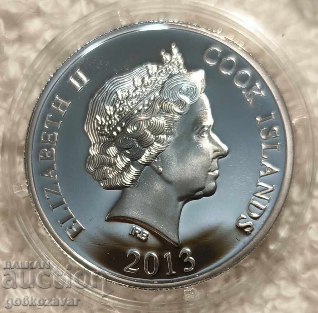 Cook Islands 1 Dollar 2013 FIFA World Cup 2014 Brazil Silver with price 40.00 BGN | € 20.45 Cook Islands 1 Dollar 2013 FIFA World Cup 2014 Brazil Silver with price 40.00 BGN | € 20.45