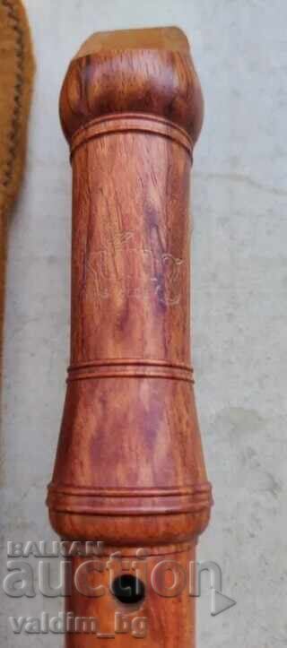 Аукцион Оригинален швейцарски рекордер (блок флейта) KUNG.