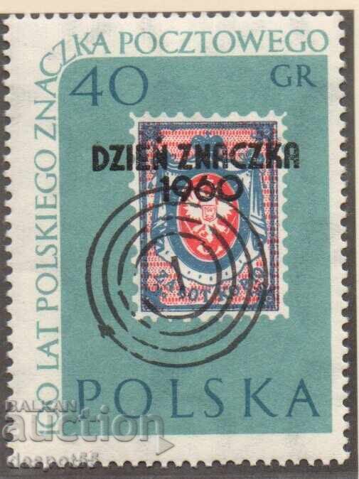 1960. Polonia. Ziua timbrului poștal 1960