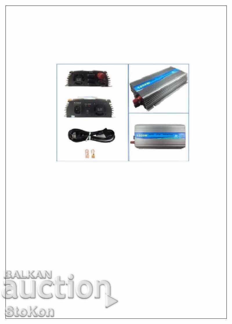 Solar grid-tie inverter 600 W