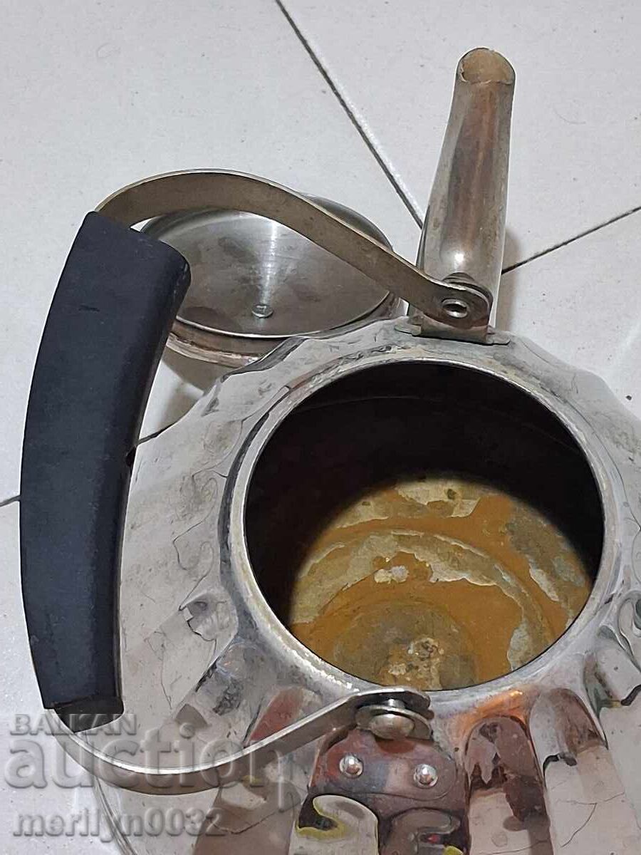 Παράδοση Παλιά τσαγιέρα με λαβή από βακελίτη ΕΣΣΔ