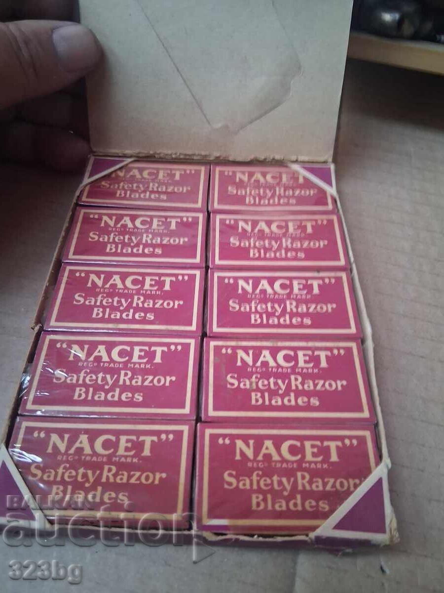 Razor blades from the 40s Solingen - 5 Razor blades from the 40s Solingen - 5