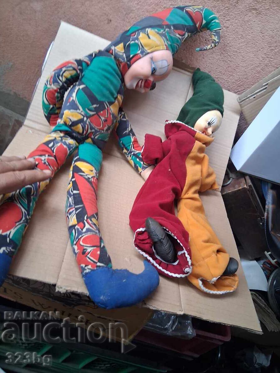 Harlequin Clown Dolls 70s with price 45.00 BGN | € 23.01 Harlequin Clown Dolls 70s with price 45.00 BGN | € 23.01