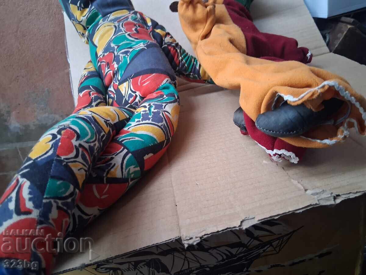 Delivery of Harlequin Clown Dolls 70s Delivery of Harlequin Clown Dolls 70s