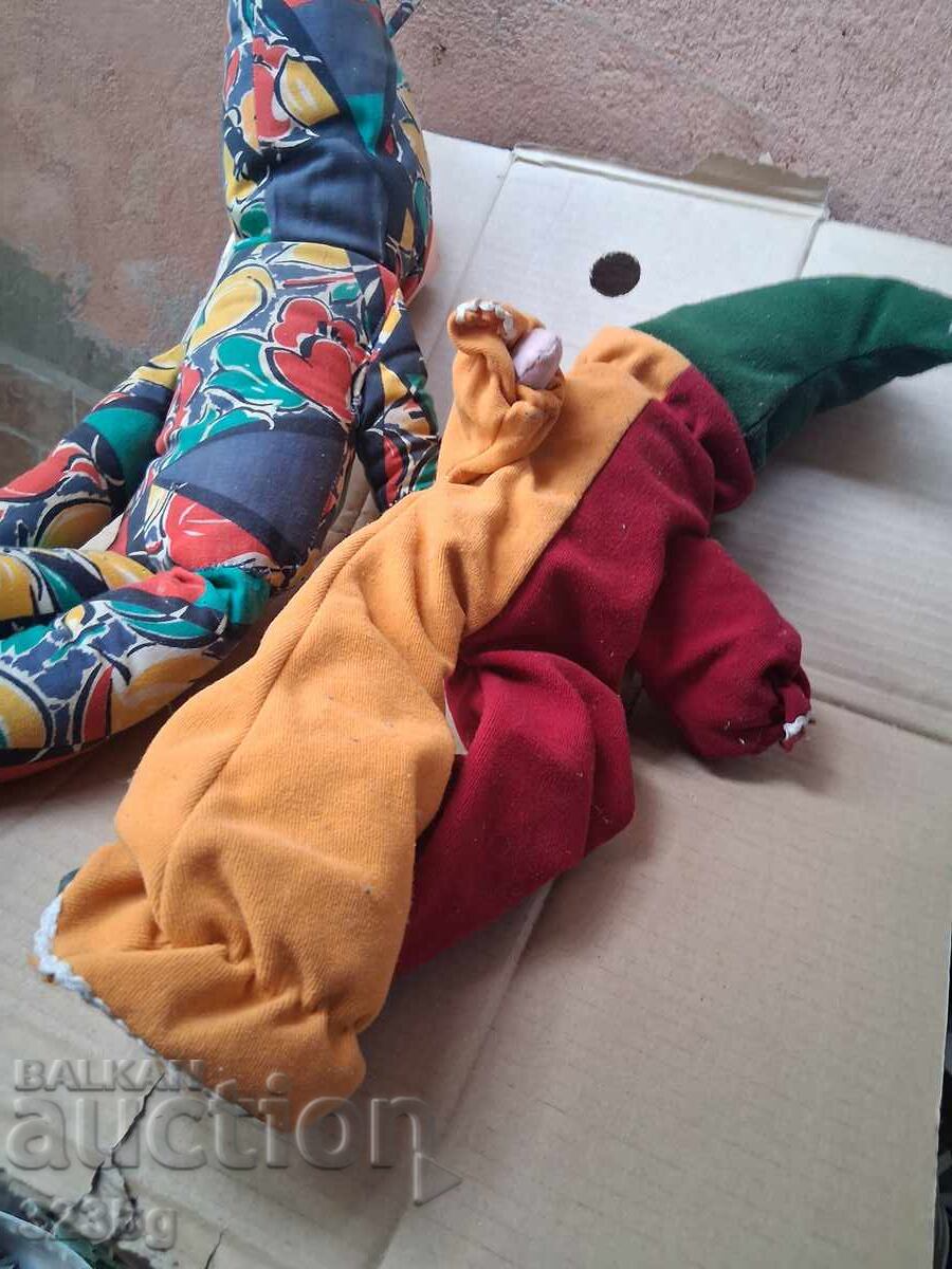 Harlequin Clown Dolls 70s - 5 Harlequin Clown Dolls 70s - 5