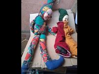 Harlequin Clown Dolls 70s